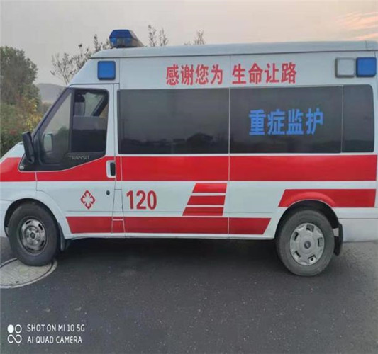 大足救护车出租服务案例3